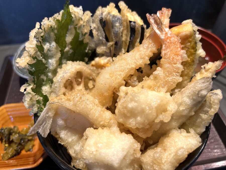 海鮮天丼