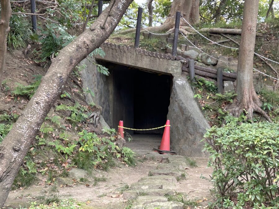 田戸台分庁舎防空壕