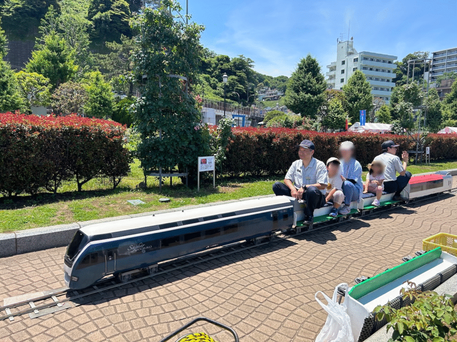 ミニ電車乗車体験