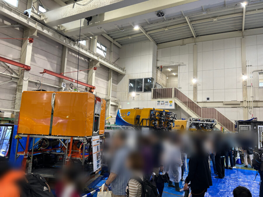 JAMSTEC横須賀本部一般公開 あつまれ!活躍中の深海ロボたち