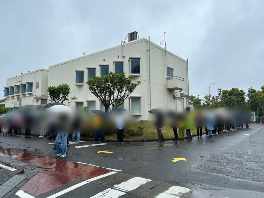 JAMSTEC横須賀本部一般公開 グッズ売り場 行列