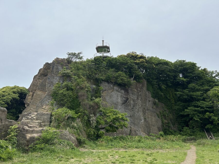 鷹取山公園の展望台