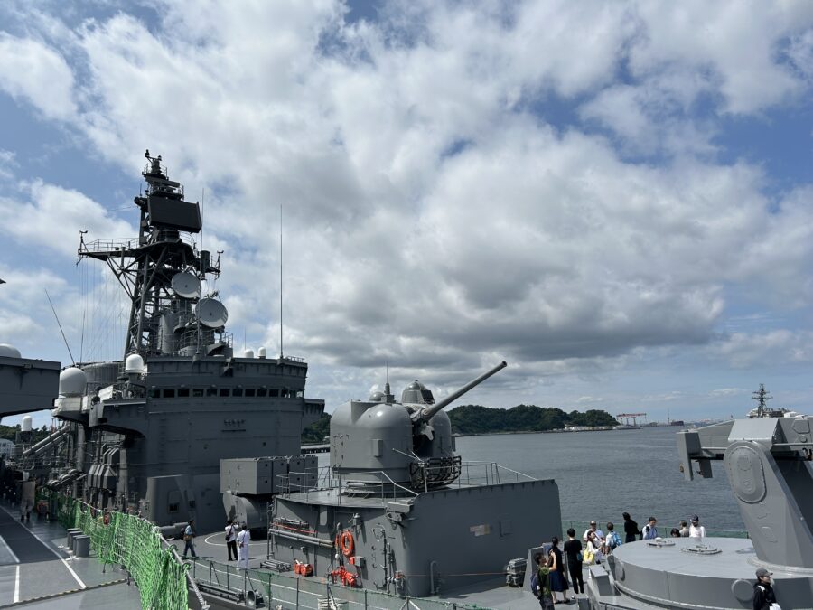 よこすかYYのりものフェスタ　海上自衛隊横須賀地方総監部一般公開　練習艦しまかぜ