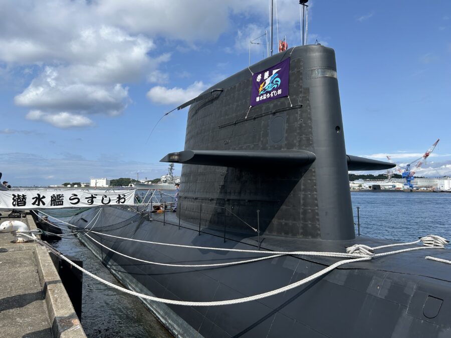 よこすかYYのりものフェスタ　海上自衛隊横須賀地方総監部一般公開　潜水艦うずしお