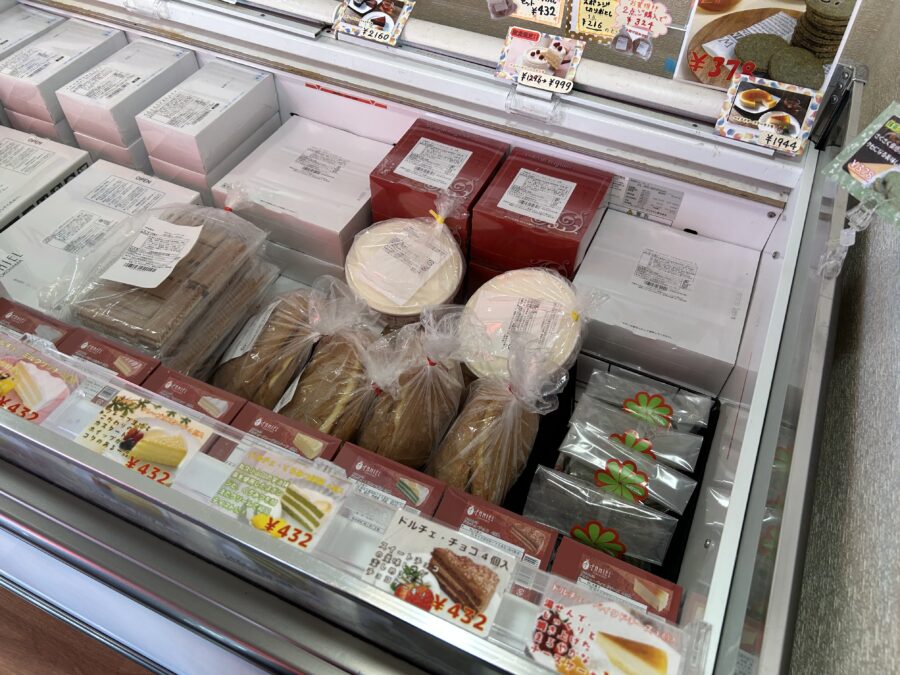 冷凍ケーキ