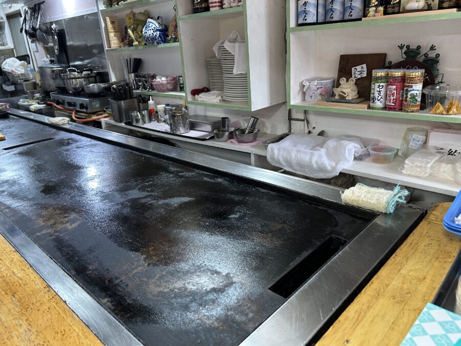 店内 カウンター席