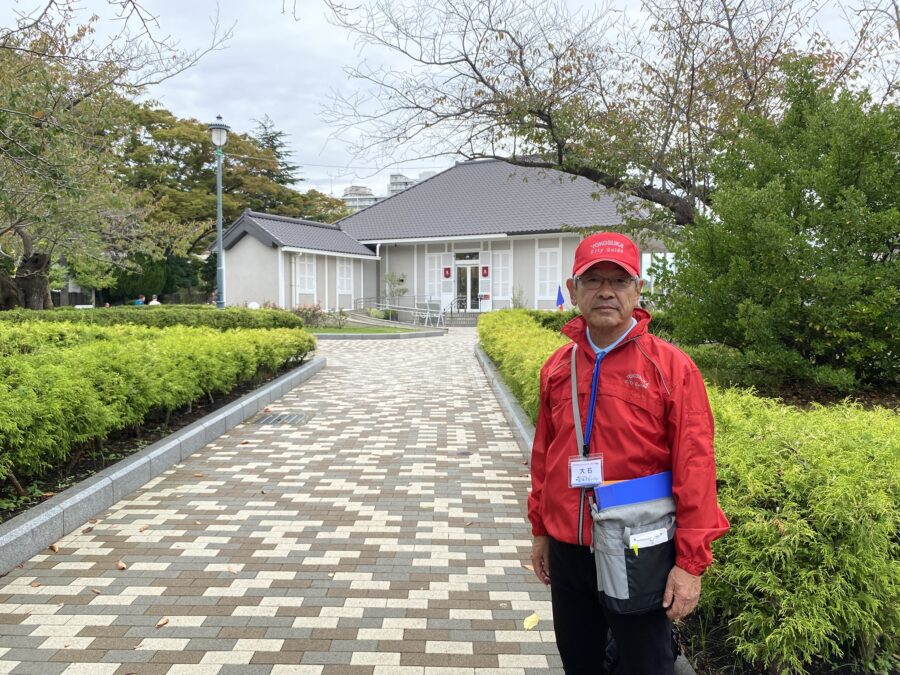 NPO法人よこすかシティガイド協会の大石さん