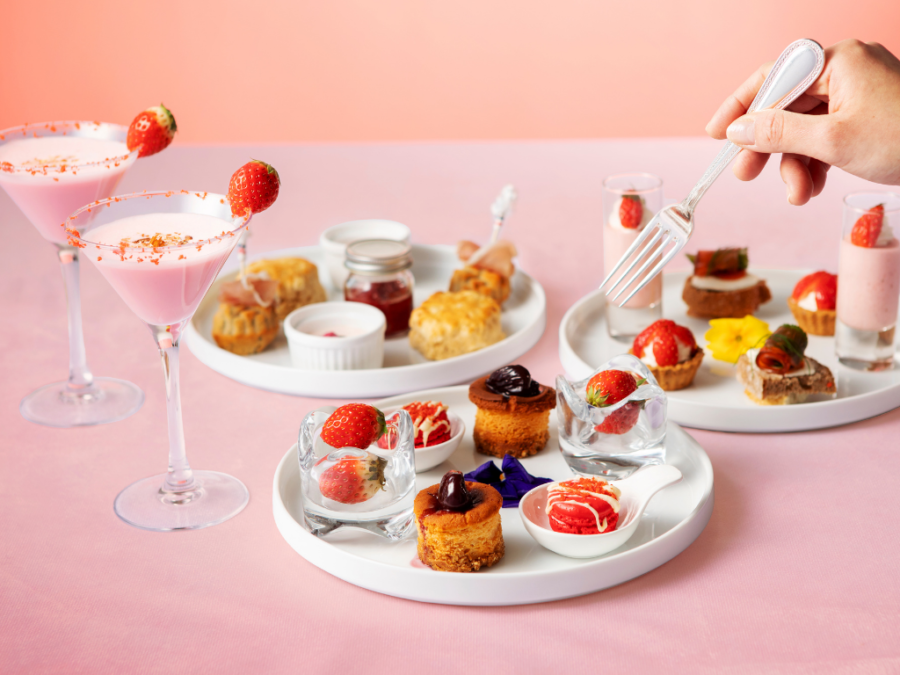 メルキュールホテルいちごアフタヌーンティ