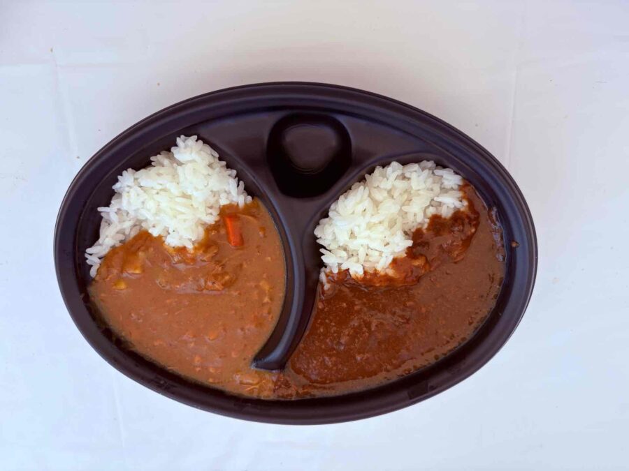 YOKOSUKA SHELLのあいがけカレー